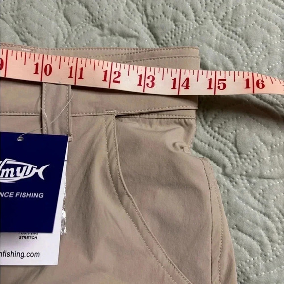 Palmyth Fishing Shorts Size Small Utility Cargo Quick Dry Water Sun Protect Nee - Picture 5 of 10